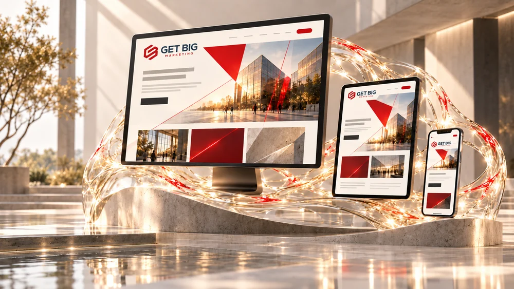 Responsive website design across desktop, tablet and mobile